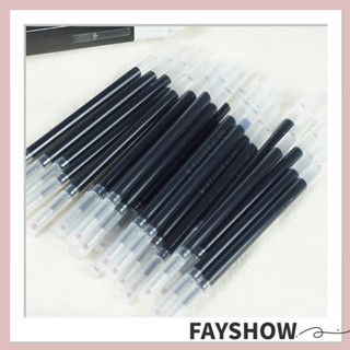 Fay ไส้ปากกาหมึก สีดํา 0.5 มม. 11 ซม. 24 ชิ้น