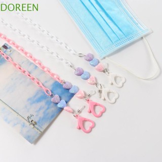 Doreen สายโซ่คล้องแว่นตากันแดด ป้องกันการสูญหาย สีแคนดี้ สําหรับผู้ชาย