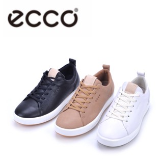 Ecco Golf รองเท้าผ้าใบลําลอง ข้อสั้น สีขาว ใส่สบาย สําหรับผู้ชาย เหมาะกับการเล่นกีฬา ECCO