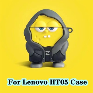 【ของแท้】เคสหูฟัง แบบนิ่ม ลายการ์ตูน สําหรับ Lenovo HT05 Lenovo HT05