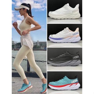 [พร้อมส่ง] ใหม่ รองเท้าวิ่ง ระบายอากาศ สําหรับผู้ชาย และผู้หญิง 2023 Hoka One Clifton8