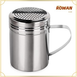 Rowans ขวดสเตนเลส ขนาดใหญ่ พร้อมที่จับ สําหรับใส่เครื่องเทศ บาร์บีคิว