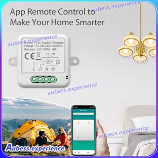 Matter Wireless Remote Relay Breaker Diy Module Wifi Smart Switch Wifi Mini Switch รองรับ Alexa Google Home ผู้เชี่ยวชาญด้านการควบคุมด้วยเสียง