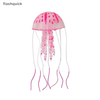 Flashquick แมงกะพรุนประดิษฐ์ เรืองแสง หลากสี สําหรับตกแต่งตู้ปลา