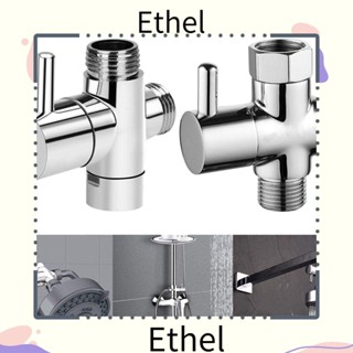 Ethel1 วาล์วหัวฝักบัวอาบน้ํา ทองเหลือง 3 ทาง อุปกรณ์เสริม สําหรับห้องน้ํา