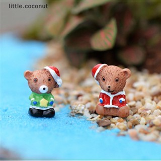 [little.coconut] ฟิกเกอร์ต้นคริสต์มาส กระรอก ขนาดเล็ก สําหรับตกแต่งสวน ภูมิทัศน์ขนาดเล็ก 5 ชิ้น