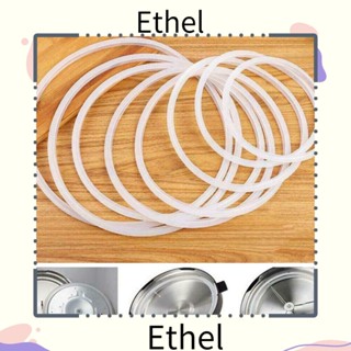 Ethel1 ปะเก็นแหวนยางซิลิโคน ทนความร้อน คุณภาพสูง แบบเปลี่ยน สําหรับหม้อหุงข้าว หม้อหุงข้าว 20-32 ซม.