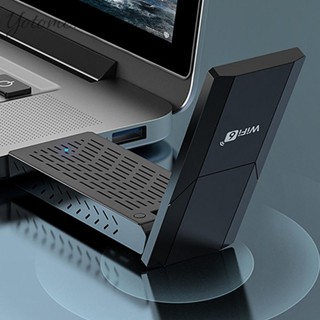 อะแดปเตอร์รับสัญญาณไวไฟ USB 1800Mbps 2.4Ghz 5Ghz [Yotome.th]