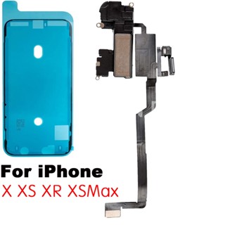 หูลําโพง พร้อมเซนเซอร์ตรวจจับแสง และกาว กันน้ํา สําหรับ IP X XR XS XSMax