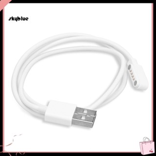 [Sy] สายชาร์จ USB แม่เหล็ก 4Pin สําหรับเด็ก สมาร์ทวอทช์