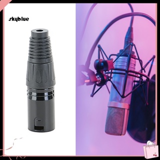 [Sy] อะแดปเตอร์ปลั๊กไมโครโฟน XLR 3Pin XLR อุปกรณ์เสริม