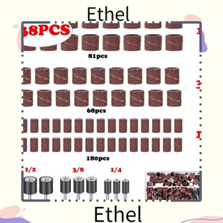 Ethel1 ชุดขัดกลอง ดอกสว่านขัดเล็บ อลูมิเนียม แบบพกพา 338 ชิ้น