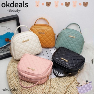 Okdeals กระเป๋าสะพายข้าง ปักลาย หรูหรา แฟชั่นสําหรับผู้หญิง