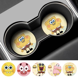 Sponge Baby Car Coaster Car Good Product Creative Water Cup Mat Car Interior Ornaments Non-Slip Mat Storage Pad Universal phi6