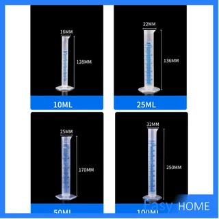 กระบอกตวงพลาสติก พลาสติก มีขนาดตามความต้องการใช้งาน Plastic measuring cup