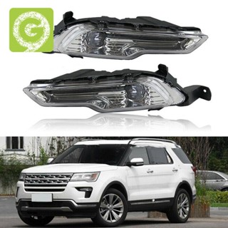 ไฟตัดหมอก LED DRL 1 คู่ สําหรับ Ford Explorer 18 19 Ford Fusion 17-18