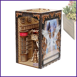 ชุดโมเดลหนังสือ 3D พร้อมไฟ DIY สําหรับตกแต่งบ้าน