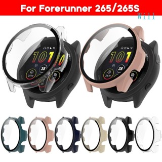 Will ฝาครอบนาฬิกาข้อมือ PC แบบแข็ง สําหรับ Forerunner265 265S