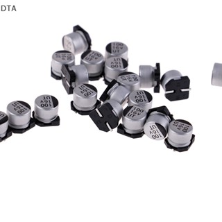 Dta ตัวเก็บประจุไฟฟ้า SMD พร้อมข้อกําหนด 6*5 มม. 16V 100uF DT 20 ชิ้น