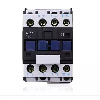 พร้อมส่ง แมกเนติก Ac Contactor CJX2 09A 12A 18A 25A  Coil 24V,220V, 380V ส่งทุกวัน