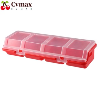 Cvmax กล่องเครื่องมือ กล่องเก็บของพลาสติก 1 แพ็ค กล่องเก็บสกรู ที่มีประโยชน์ กล่องโรงรถ งานไม้ งานไฟฟ้า งานจอบ