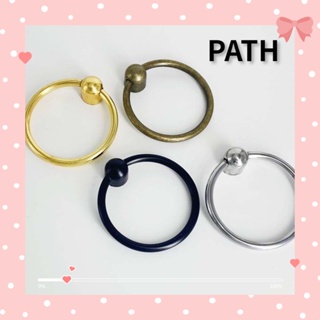 Path ลูกบิดดึงลิ้นชัก โลหะผสมสังกะสี สไตล์โมเดิร์นมินิมอล