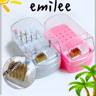 Emilee ขาตั้งดอกสว่านเจาะเล็บ กันฝุ่น 30 หลุม