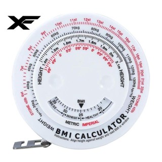 เทปวัดเอว ทรงกลม BMI ยาว 1.5 เมตร สําหรับวัดร่างกาย ลดน้ําหนัก รักษาสุขภาพร่างกาย