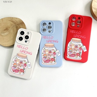 VIVO V25 V25E V23 V23E V20 T1X Pro 5G เคสวีโว่ สำหรับ Hello Spring เคส เคสโทรศัพท์