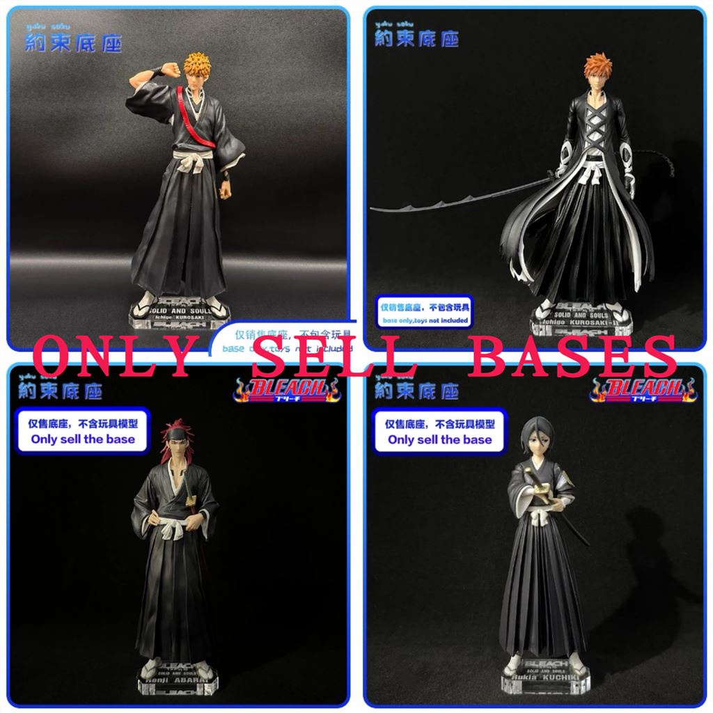 แพลตฟอร์มอะคริลิคใส สําหรับ BLEACH Millennium Blood War Kurosaki Ichigo Kuchiki Rukia Abarai Renji