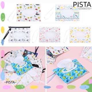 Pista กระเป๋าผ้าเช็ดทําความสะอาด ใช้ซ้ําได้ พร้อมสายคล้อง 1 ชิ้น