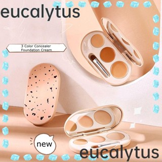 Eucalytus1 คอนซีลเลอร์ คอนทัวร์ 3 สี กันน้ํา สําหรับแต่งหน้า