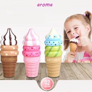 Aroma ไอศกรีมจําลอง ไม้แม่เหล็ก ของเล่นเสริมการเรียนรู้ สําหรับเด็ก