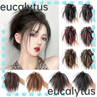 Eucalytus1 กิ๊บติดผมปลอม แบบยืดหยุ่น สําหรับผู้หญิง