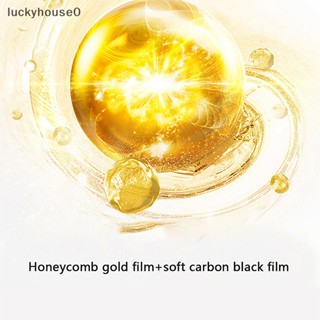 Luckyhouse0^^ แผ่นมาส์กคอคอลลาเจน ต่อต้านริ้วรอย ดูแลผิวคอ สีทอง 1 ชิ้น