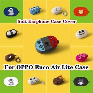 พร้อมส่ง! สําหรับ OPPO Enco Air Lite เคส การ์ตูน สร้างสรรค์ รูปแบบ สําหรับ OPPO Enco Air Lite เคสนิ่ม หูฟัง เคส