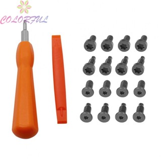 【COLORFUL】Screwdriver Black/Orange For Ring Doorbell Screws Replacement Security Screws