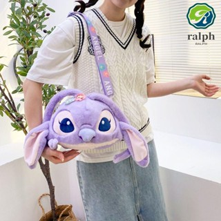 Ralph ตุ๊กตา Stitch กระเป๋าสะพายข้าง, สัตว์ตาโต, ของขวัญวันเกิด สไตล์เกาหลี ตุ๊กตา กระเป๋าการ์ตูน เด็ก / เด็กผู้หญิง