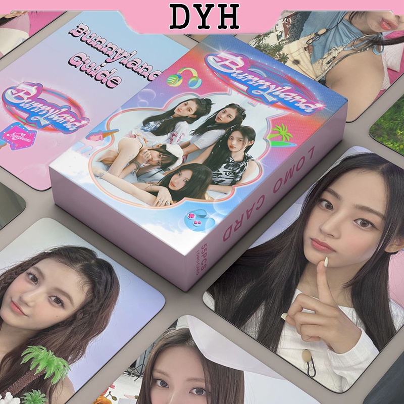 55ชิ ้ น/box NewJeans Photocard Bunny Land LOMO Card KPOP อัลบั ้ มโปสการ ์ ดคอลเลกชันการ ์ ด