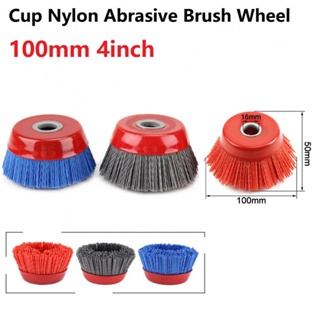 ⚡NEW 8⚡Cup Brush Abrasive Wire Brush For Wood Polishing Wheel Wire Brush 16mm