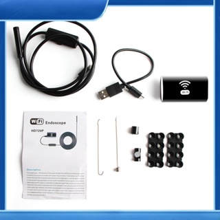 F99 HD 720P 8 มม. Wifi Borescope ท่อไร้สาย กล้องเอนโดสโคป แบบแข็ง ตรวจสอบสมาร์ทโฟน กล้อง สายเคเบิลกันน้ํา นุ่ม