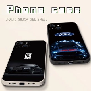 【พร้อมส่ง】เคสโทรศัพท์มือถือ ซิลิโคน กันกระแทก ลายโลโก้ Royce สําหรับ IPhone 11 Case 14 Pro Max 15 13 12 Mini SE 2020 X XS XR 8 Plus