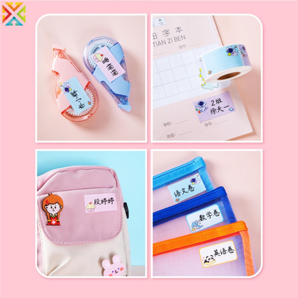 สติกเกอร์ ลายการ์ตูนชื่อ กันน้ํา กันฉีกขาด สําหรับเด็กอนุบาล - รูปที่ 5