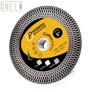 【ONCEMOREAGAIN】Premium Diamond Tile Cutting Blade for Precise Cuts 4 5 /5 Diameter 5/8 11 Arbor