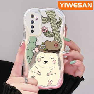 เคสโทรศัพท์มือถือ แบบใส ลายการ์ตูนกระรอกน้อยน่ารัก สีครีม สําหรับ Realme 6 Pro 6s Narzo