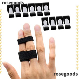 Rosegoods1 สายรัดนิ้วมือ บรรเทาอาการบาดเจ็บ 10 ชิ้น