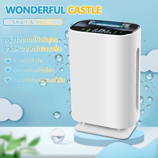 Winsome เครื่องฟอกอากาศ Air Purifier พื้นที่ใหญ่ 40-55 ตรม. เมนูภาษาไทย กรองฝุ่น ควัน PM 2.5 HMK1A