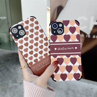 เคสโทรศัพท์มือถือหนังแกะ แบบนิ่ม ลายหัวใจ สําหรับ Vivo Y70S Y51S Y70T Y72 Y53S Y73S S7E Y76S Y74S Y76 Y79 V7 Plus Y81 Y83 Y85 Y89 V9 Y91 Y95 Y93 Y91C Y90 Y93S Z5X Z1 Pro Z6