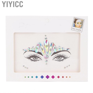 Yiyicc DIY Face Rhinestones  Glitter Temporary Jewels  Decor LJ4