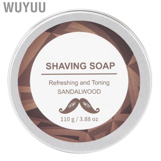 Wuyuu Shaving Soap  Dense Foam Natural Beard for Perfect Present